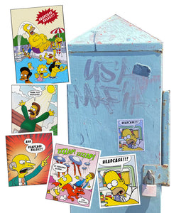 Headcase - Simpsons Sticker Pack